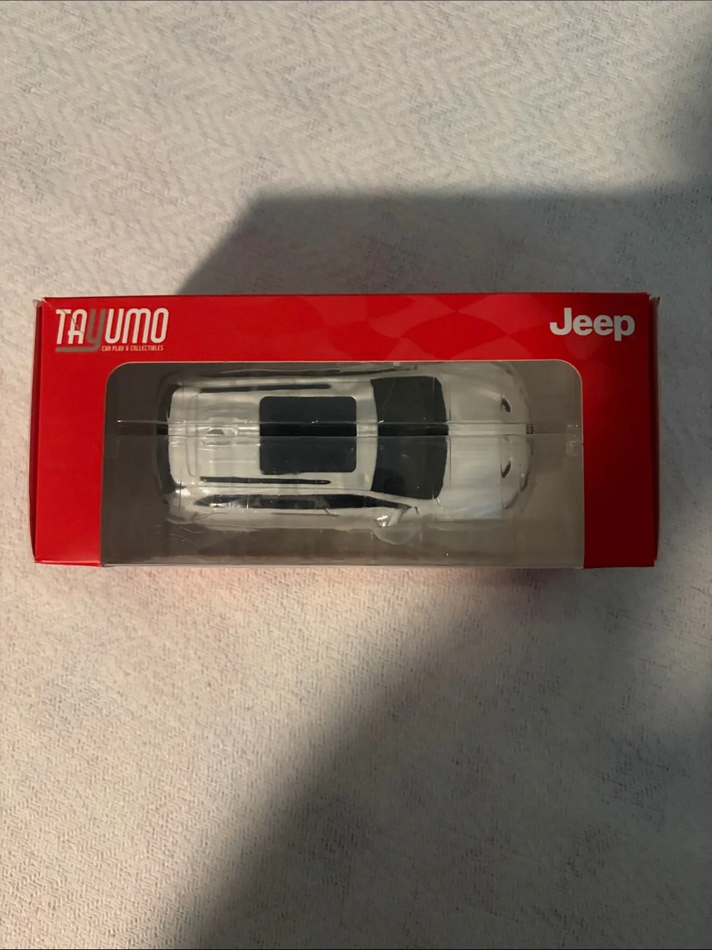 Jeep grand Cherokee Trailhawk White Die-Cast SUV new inbox